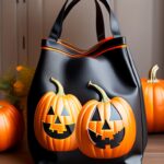 Personalised Pumpkin Halloween bag