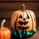 Halloween Crafts Paper Bag Pumpkin